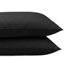 Zelesta Special Velvet Chique Kussensloop Set van 2 - Zwart