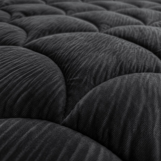 Zelesta Flanel Velvetbed Chique - Black