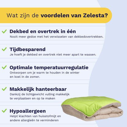 Zelesta Easybed - Anijs & Beige 240x200cm