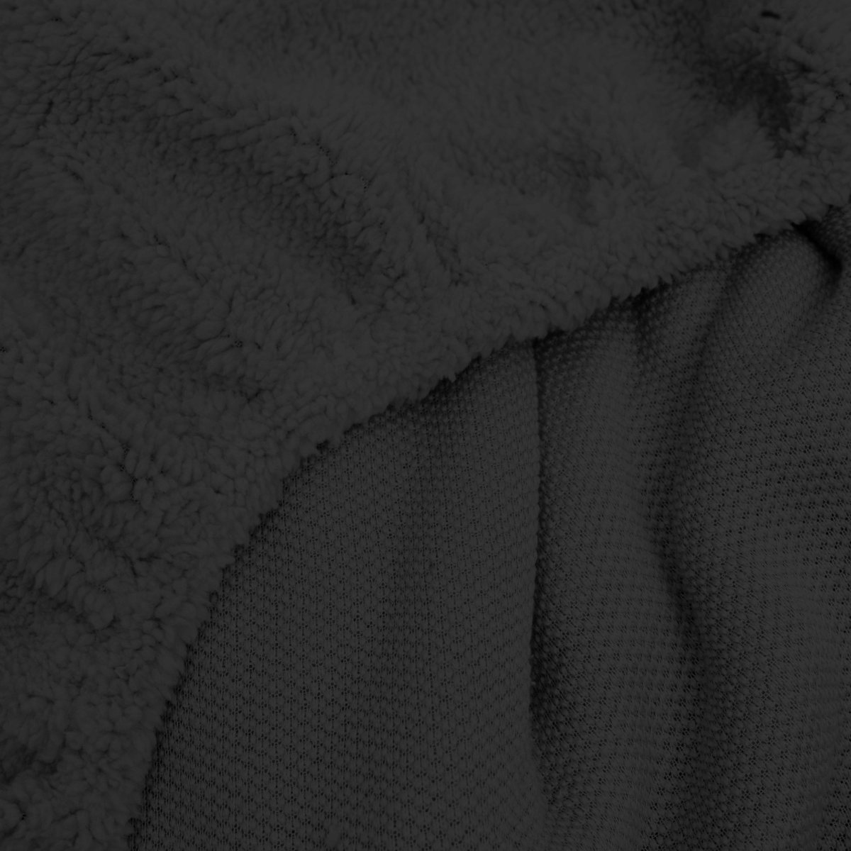 Zelesta Teddy Fitted Sheet - Anthracite image