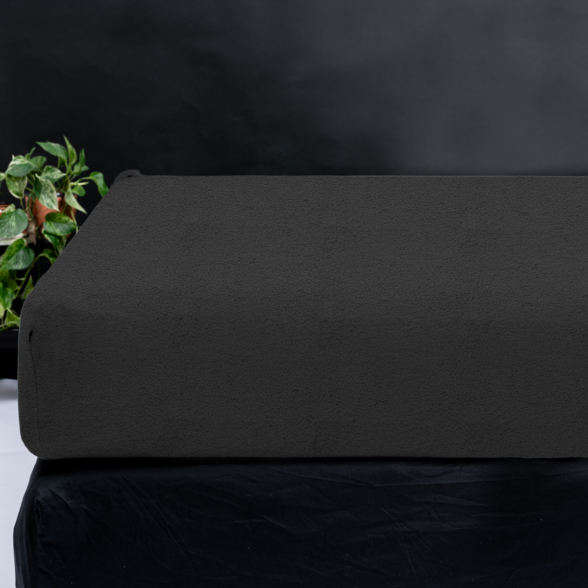 Zelesta Teddy Fitted Sheet - Anthracite image