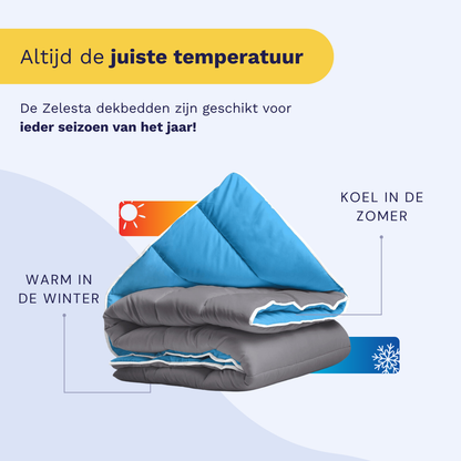 Sleeptime Royalbed - Blauw & Antraciet