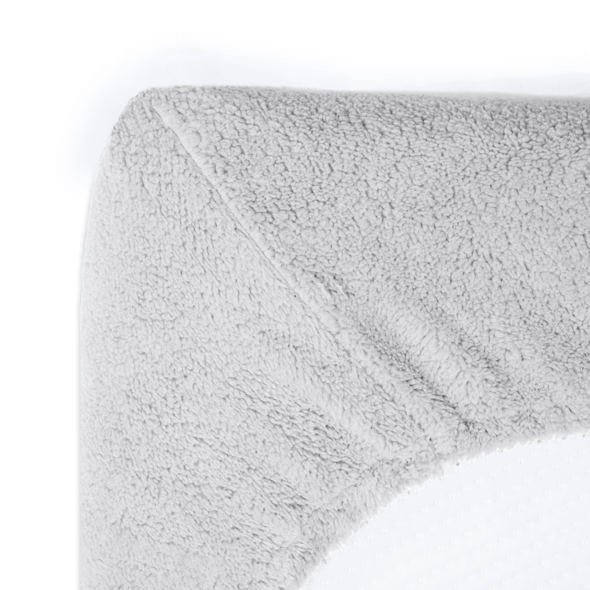 Zelesta Teddy Fitted Sheet - Grey image