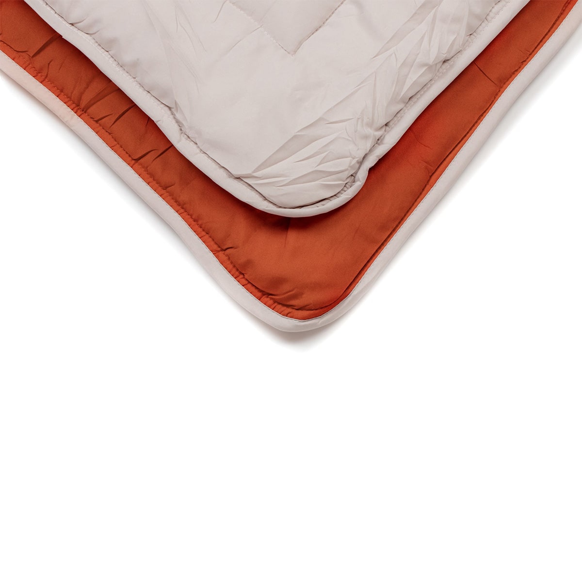 Zelesta Everyday Duo Summer Duvet - Light Grey & Ginger