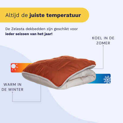 Zelesta Easybed - Lichtgrijs & Gember