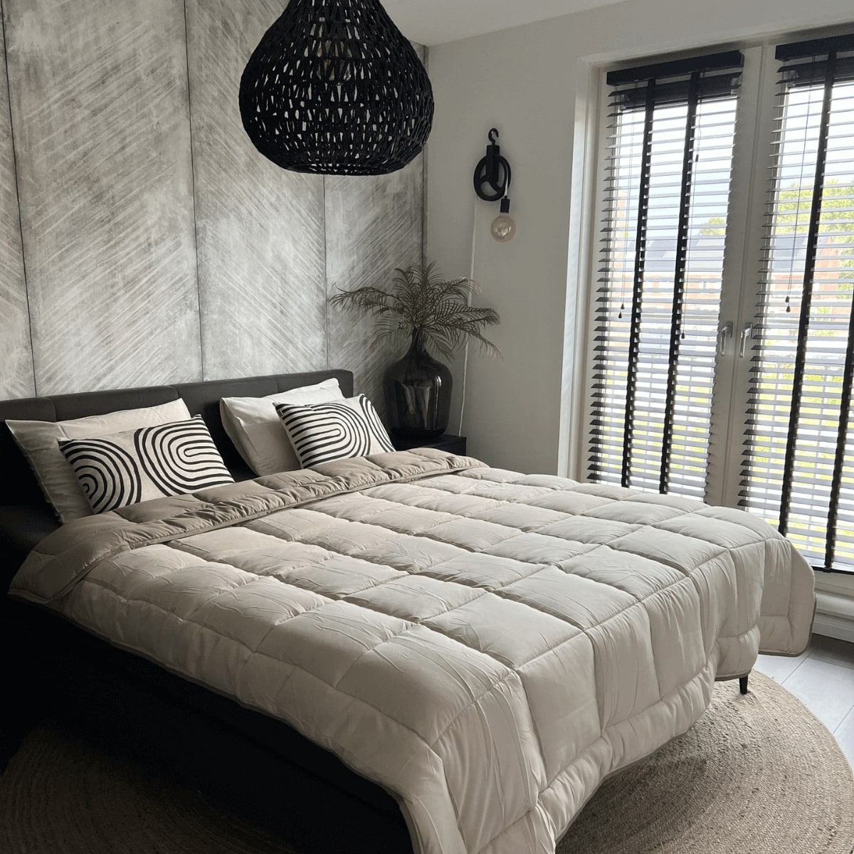 Zelesta Everyday Duo Summer Duvet - Taupe & Linen