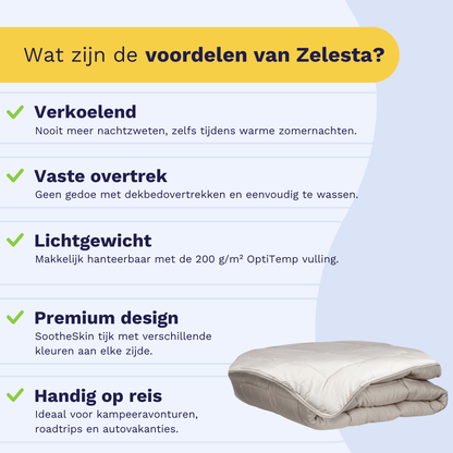 Zelesta Easybed Light - Taupe & Linnen