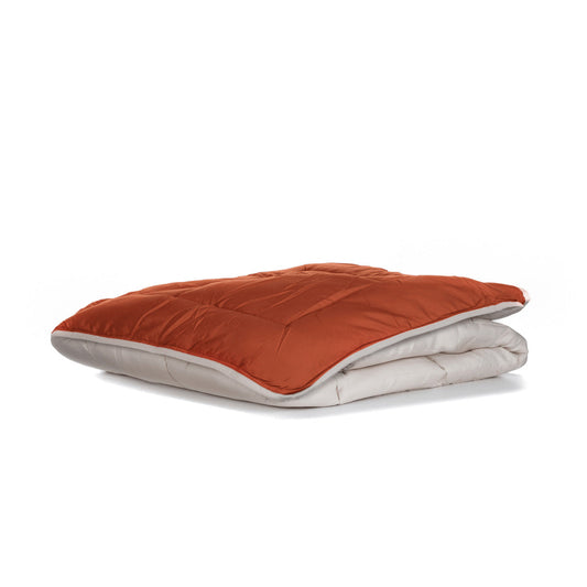 Zelesta Everyday Duo Summer Duvet - Light Grey & Ginger