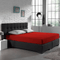 Hoeslaken Dubbel Jersey Rood