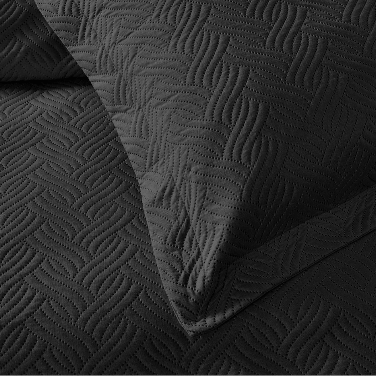 Wave Sprei Zwart Zelesta nl Wave Sprei Zwart Zelesta nl