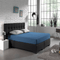 Hoeslaken Dubbel Jersey Blauw